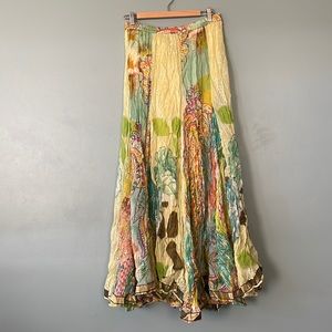 Beautiful, gauzy spring skirt NWOT. Soft surroundings brand in Medium Tall.